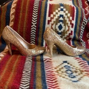 Gold Candie’s heels